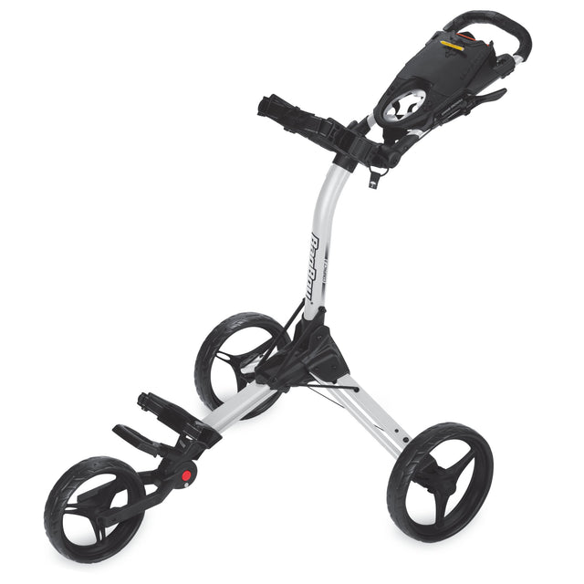 Bag Boy Compact C3 3 - Rad Golftrolley, Weiß / Schwarz - Golflaedchen.de