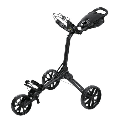 Bag Boy NITRON Auto - Open 3 - Rad Golftrolley, Schwarz - Golflaedchen.de