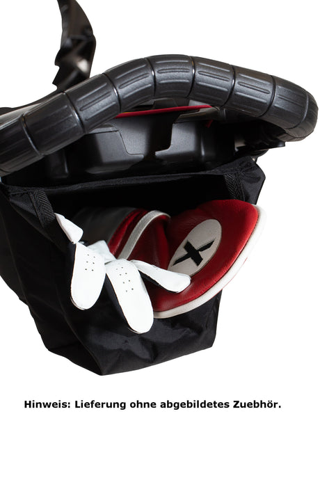 Bag Boy NITRON Auto - Open 3 - Rad Golftrolley, Grün / Schwarz - Golflaedchen.de