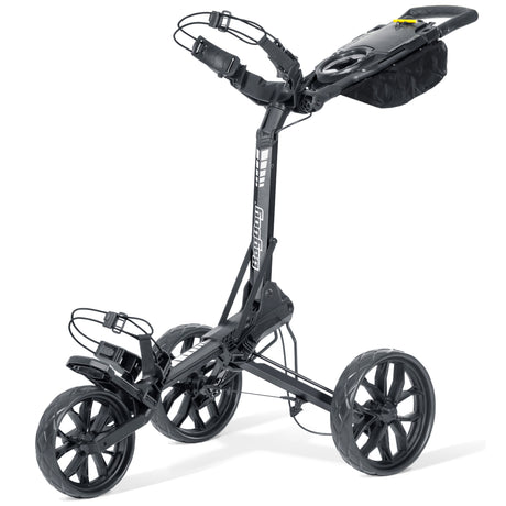 Bag Boy Slimfold 3 - Rad Golftrolley, Grau / Weiß - Golflaedchen.de