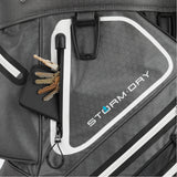 Taylor Made 2025 Storm Dry Waterproof Cartbag, Grau / Schwarz / Weiß