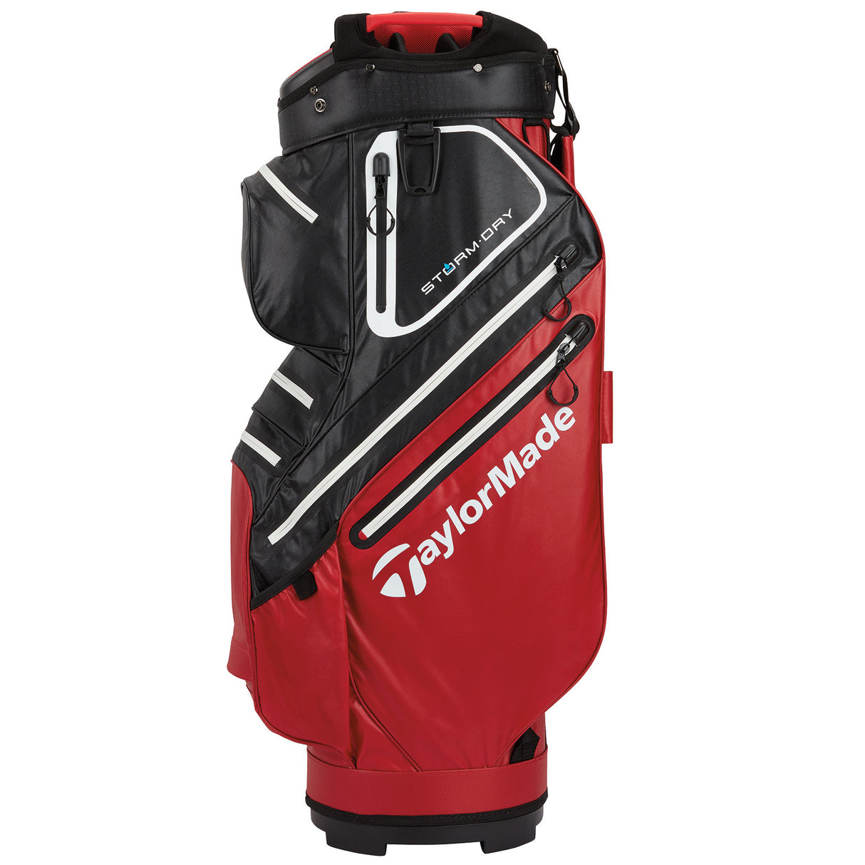 Taylor Made 2025 Storm Dry Waterproof Cartbag, Rot / Schwarz