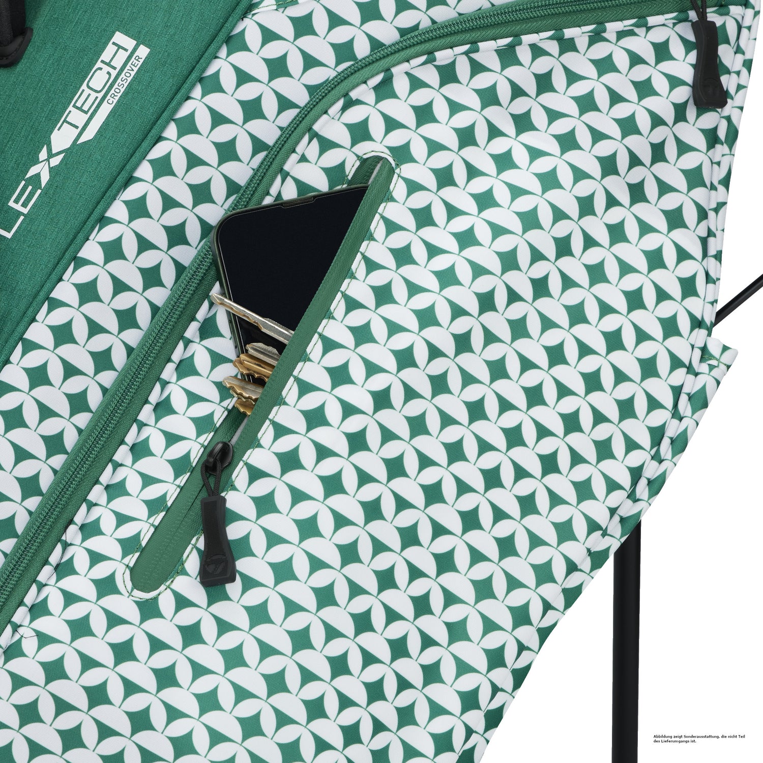 Taylor Made 2026 FlexTech Crossover Standbag, Heritage Icon Green - Golflaedchen.de