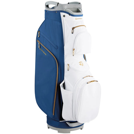 Taylor Made Kalea Gold Damen Cartbag, Weiß / Navy / Gold