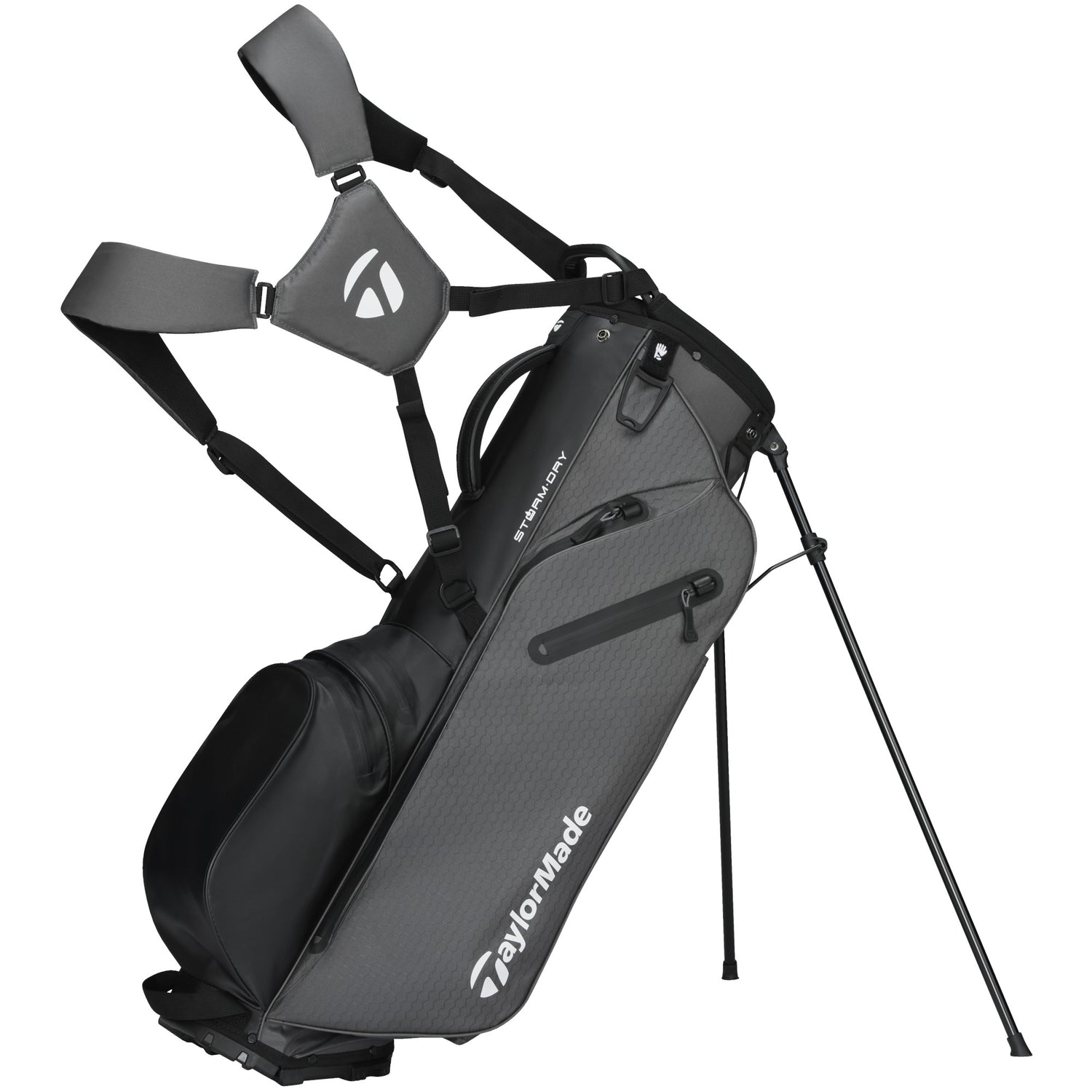 Taylor Made 2026 Storm Dry Waterproof Standbag, Grey / Black - Golflaedchen.de