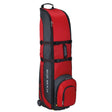 Big Max Wheeler 3 Travelcover / Golf Reisetasche, Schwarz / Rot - Golflaedchen.de