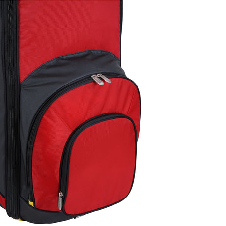 Big Max Wheeler 3 Travelcover / Golf Reisetasche, Schwarz / Rot