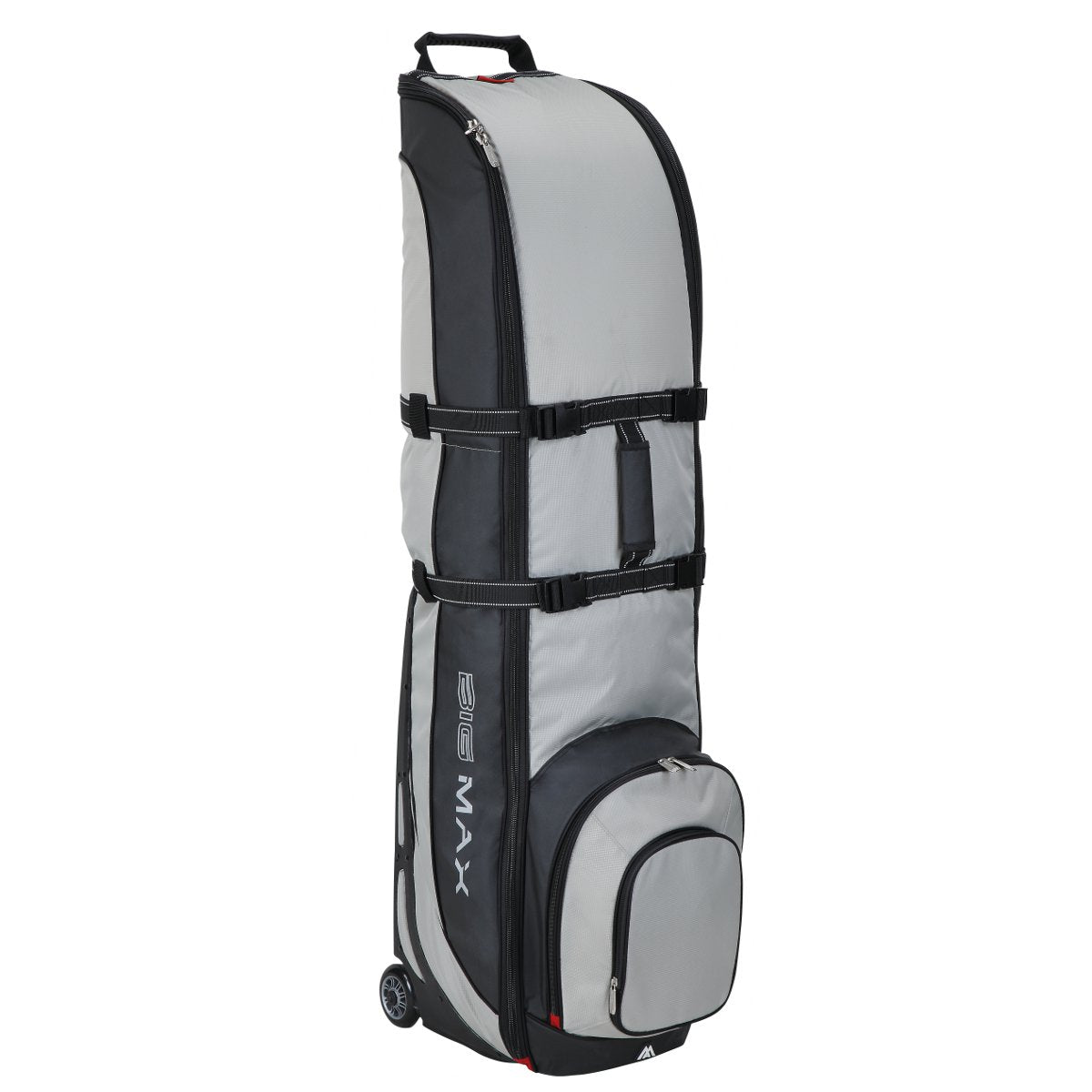 Big Max Wheeler 3 Travelcover / Golf Reisetasche, Schwarz / Silber