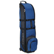 Big Max Wheeler 3 Travelcover / Golf Reisetasche, Schwarz / Blau - Golflaedchen.de
