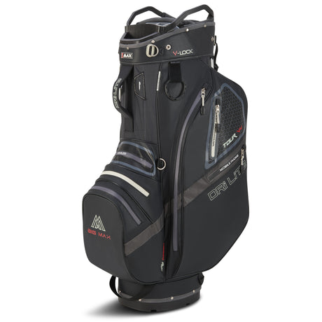 Big Max Dri Lite V-4 Waterproof Cartbag, Schwarz