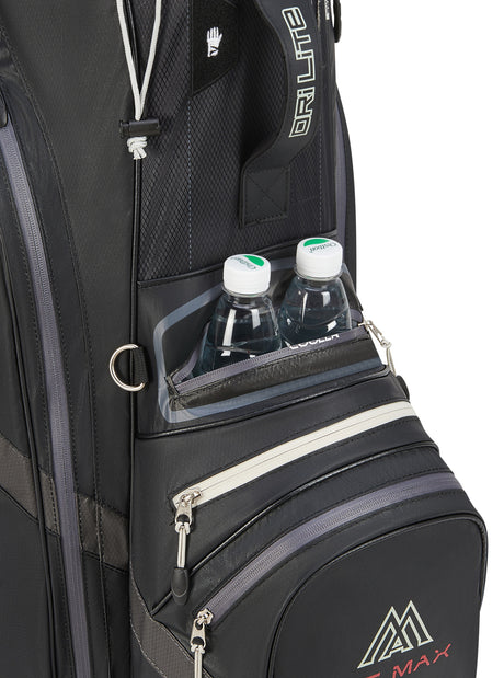Big Max Dri Lite V-4 Waterproof Cartbag, Schwarz