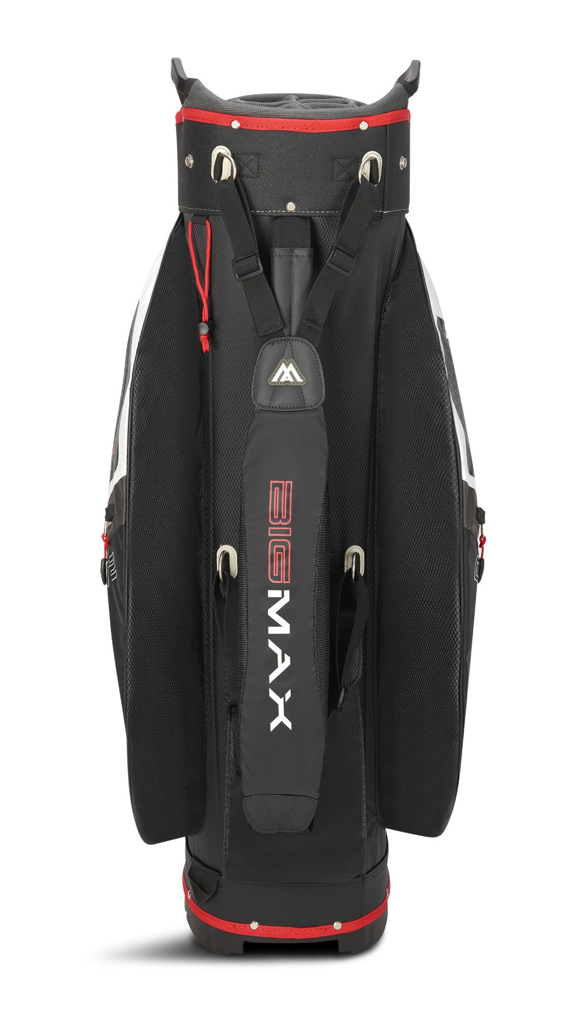 Big Max Dri Lite V-4 Waterproof Cartbag, Weiß / Schwarz / Rot