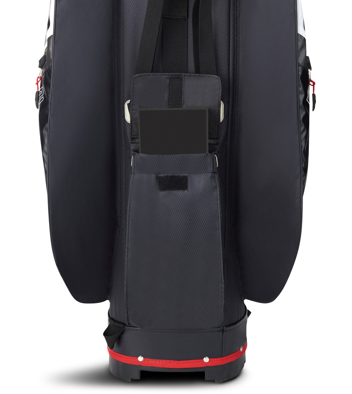 Big Max Dri Lite V-4 Waterproof Cartbag, Weiß / Schwarz / Rot