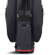 Big Max Dri Lite V-4 Waterproof Cartbag, Weiß / Schwarz / Rot