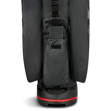 Big Max Aqua Silencio 4 Waterproof Cartbag, Dunkelgrau / Schwarz / Rot