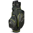 Big Max Aqua Silencio 4 Waterproof Cartbag, Dunkelgrün / Schwarz / Lime