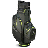 Big Max Aqua Silencio 4 Waterproof Cartbag, Dunkelgrün / Schwarz / Lime
