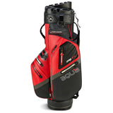 Big Max Aqua Silencio 4 Waterproof Cartbag, Rot / Schwarz - Golflaedchen.de