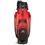 Big Max Aqua Silencio 4 Waterproof Cartbag, Rot / Schwarz - Golflaedchen.de