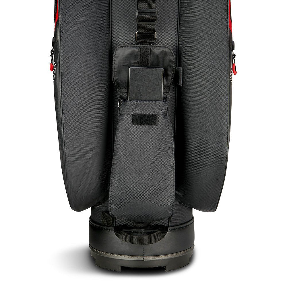 Big Max Aqua Silencio 4 Waterproof Cartbag, Rot / Schwarz - Golflaedchen.de