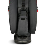 Big Max Aqua Silencio 4 Waterproof Cartbag, Rot / Schwarz - Golflaedchen.de