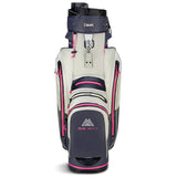 Big Max Aqua Silencio 4 Waterproof Damen Cartbag, Blau / Hellgrau / Fuchsia - Golflaedchen.de