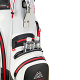 Big Max Aqua Silencio 4 Waterproof Cartbag, Weiß / Schwarz / Rot