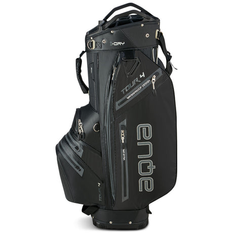 Big Max Aqua Tour 4 Waterproof Cartbag, Schwarz