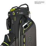 Big Max Aqua Tour 4 Waterproof Cartbag, Schwarz / Grau / Grün