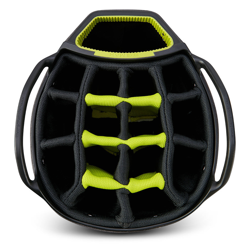 Big Max Aqua Tour 4 Waterproof Cartbag, Schwarz / Grau / Grün