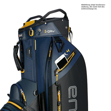Big Max Aqua Tour 4 Waterproof Cartbag, Navy / Schwarz