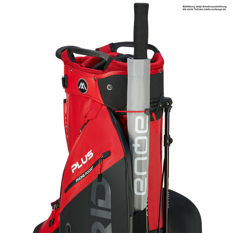 Big Max Dri Lite Hybrid Plus Waterproof Standbag, Rot / Schwarz