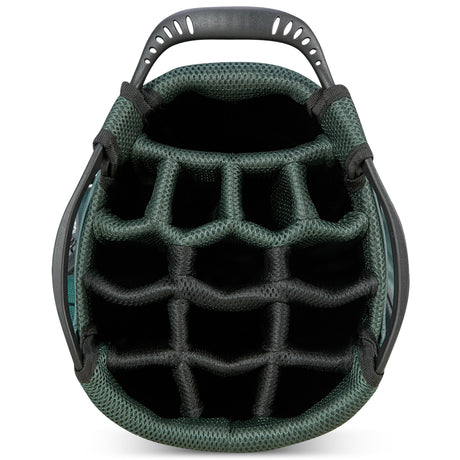 Big Max Dri Lite Hybrid Plus Waterproof Standbag, Dunkelgrün / Braun