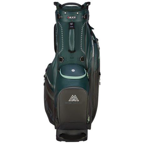 Big Max Dri Lite Hybrid Plus Waterproof Standbag, Dunkelgrün / Braun
