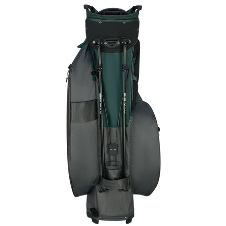 Big Max Dri Lite Hybrid Plus Waterproof Standbag, Dunkelgrün / Braun
