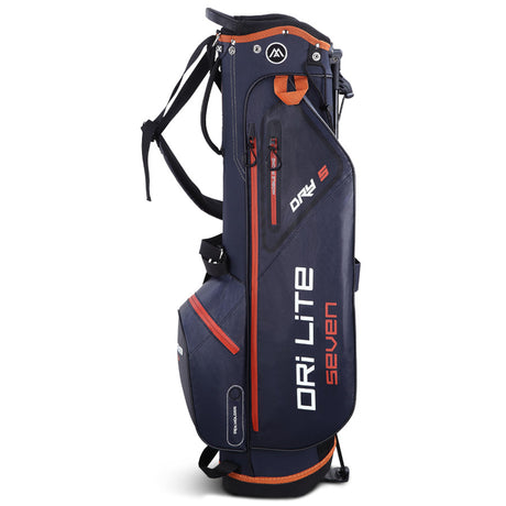 Big Max Dri Lite Seven G Waterproof Standbag, Dunkelblau / Braun