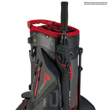 Big Max Aqua Hybrid 4 Waterproof Standbag, Black / Charcoal / Red