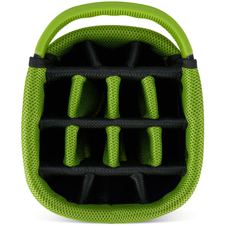 Big Max Aqua Hybrid 4 Waterproof Standbag, Forest Green / Lime