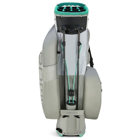 Big Max Aqua Hybrid 4 Waterproof Standbag, White / Grey / Mint