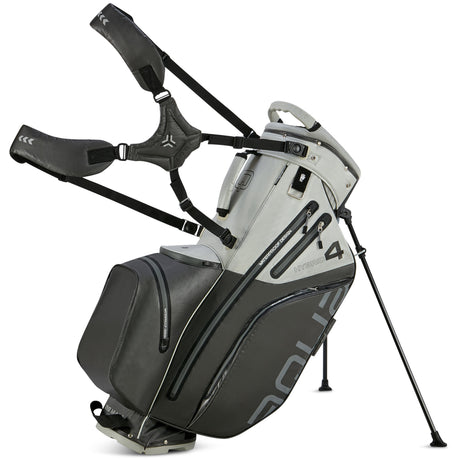 Big Max Aqua Hybrid 4 Waterproof Standbag, Grey / Silver