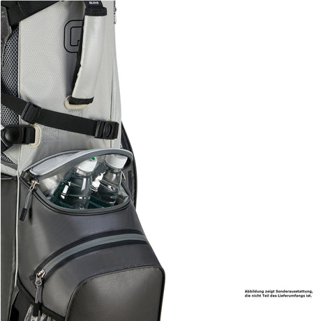 Big Max Aqua Hybrid 4 Waterproof Standbag, Grey / Silver