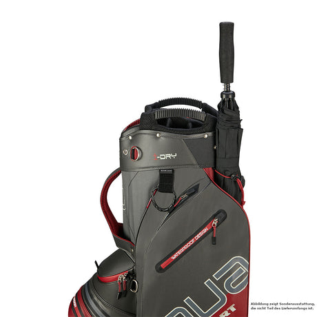 Big Max 2026 Aqua Sport 4 Waterproof Cartbag, Dunkelgrau / Merlot