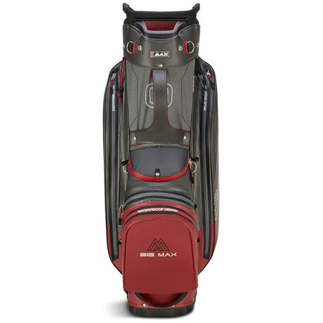 Big Max 2026 Aqua Sport 4 Waterproof Cartbag, Dunkelgrau / Merlot