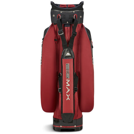 Big Max 2026 Aqua Sport 4 Waterproof Cartbag, Dunkelgrau / Merlot