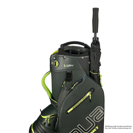 Big Max 2026 Aqua Sport 4 Waterproof Cartbag, Dunkelgrün / Schwarz / Lime