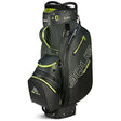Big Max 2026 Aqua Sport 4 Waterproof Cartbag, Dunkelgrün / Schwarz / Lime