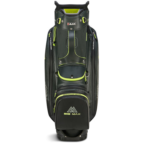 Big Max 2026 Aqua Sport 4 Waterproof Cartbag, Dunkelgrün / Schwarz / Lime