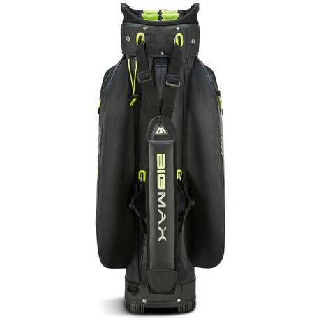 Big Max 2026 Aqua Sport 4 Waterproof Cartbag, Dunkelgrün / Schwarz / Lime