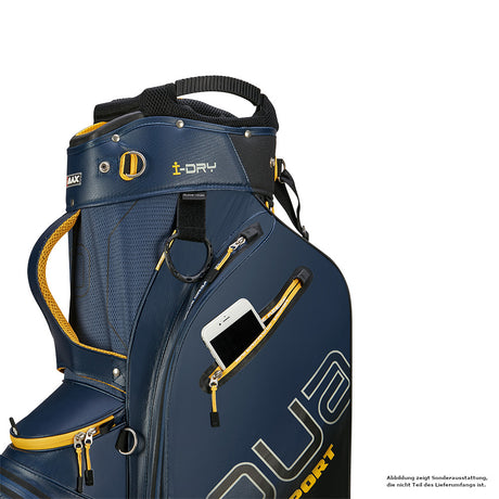 Big Max 2026 Aqua Sport 4 Waterproof Cartbag, Navy / Schwarz / Orange