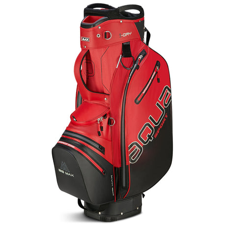 Big Max 2026 Aqua Sport 4 Waterproof Cartbag, Rot / Schwarz